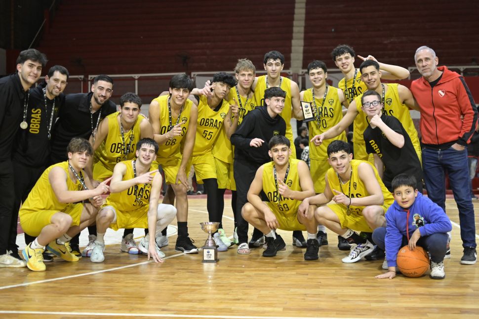Obras se coronó en el Federal U17