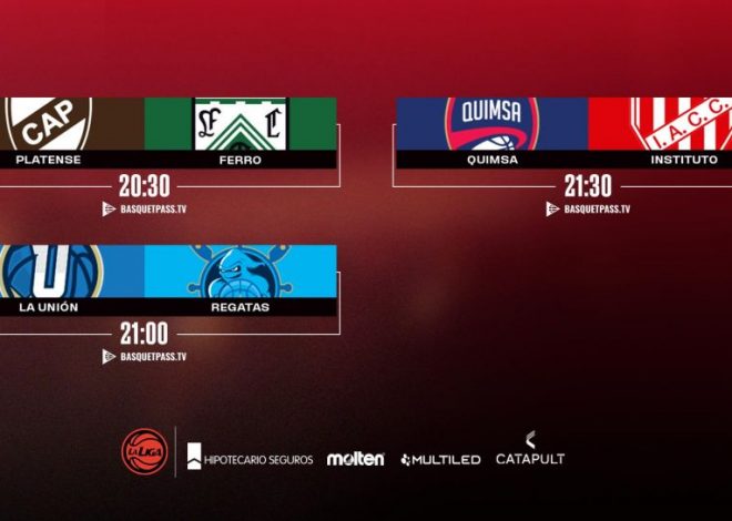 Tres juegos con un encuentro central en el Norte