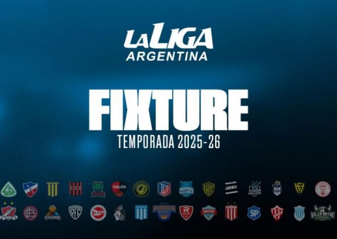 La Liga Argentina con fixture confirmado