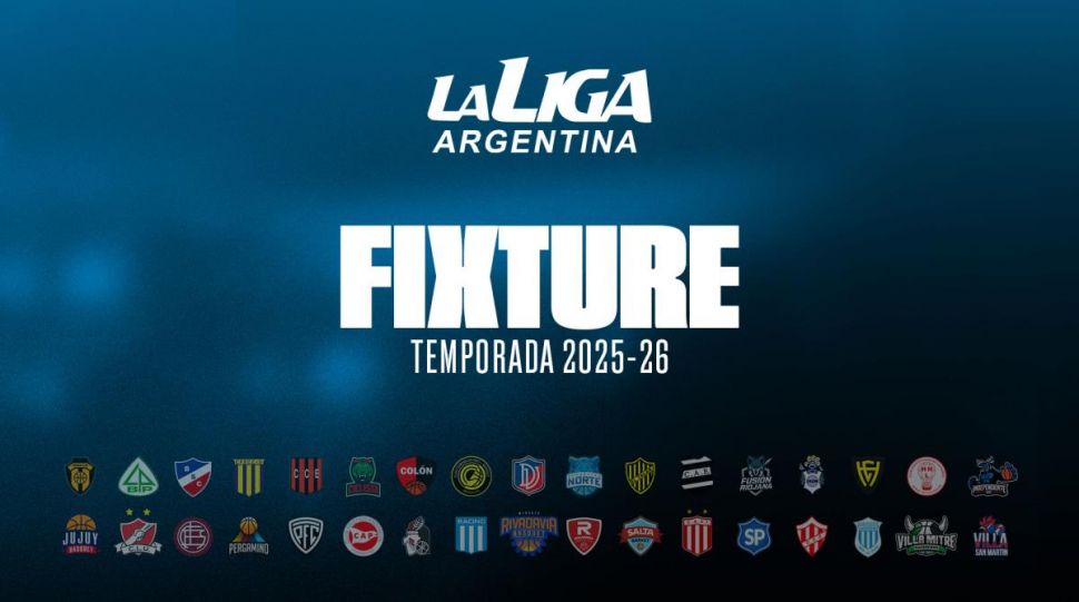 La Liga Argentina con fixture confirmado
