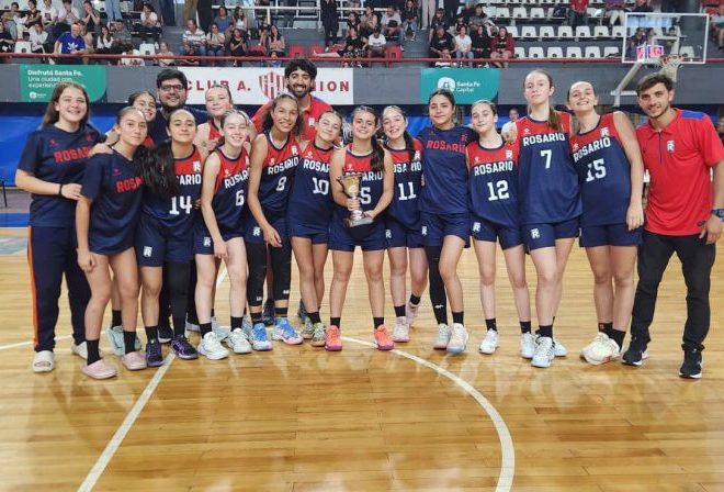 Rosario con celebraciones en el los Interasociativos U13