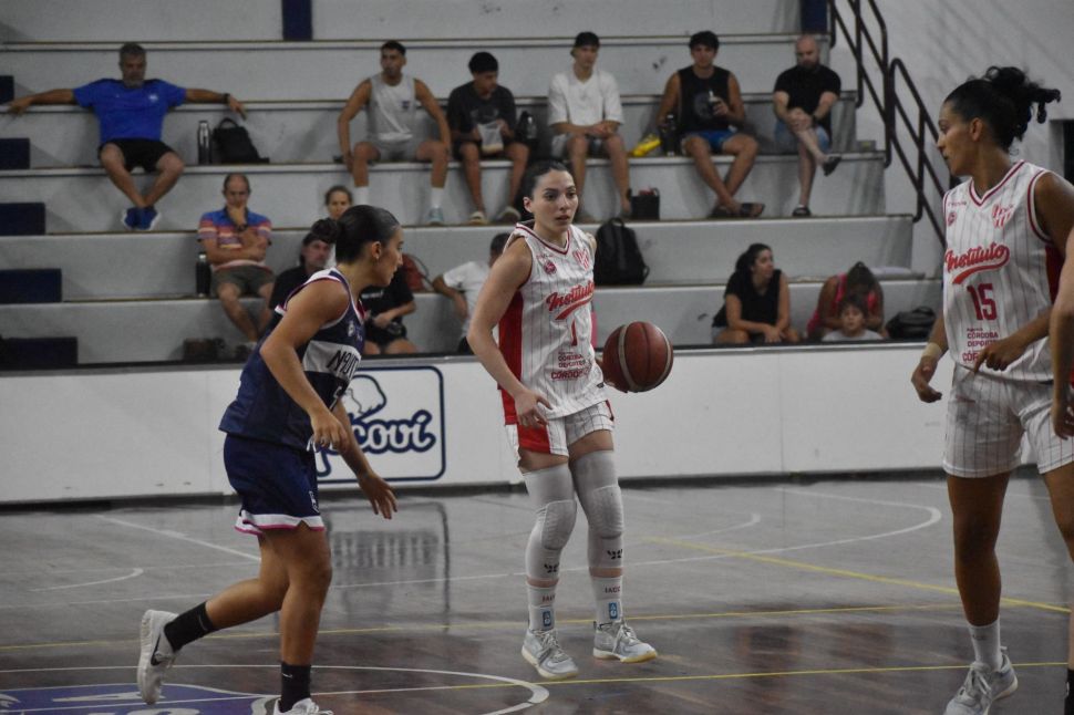 Liga Femenina: Instituto se quedó con uno de los partidos de la temporada