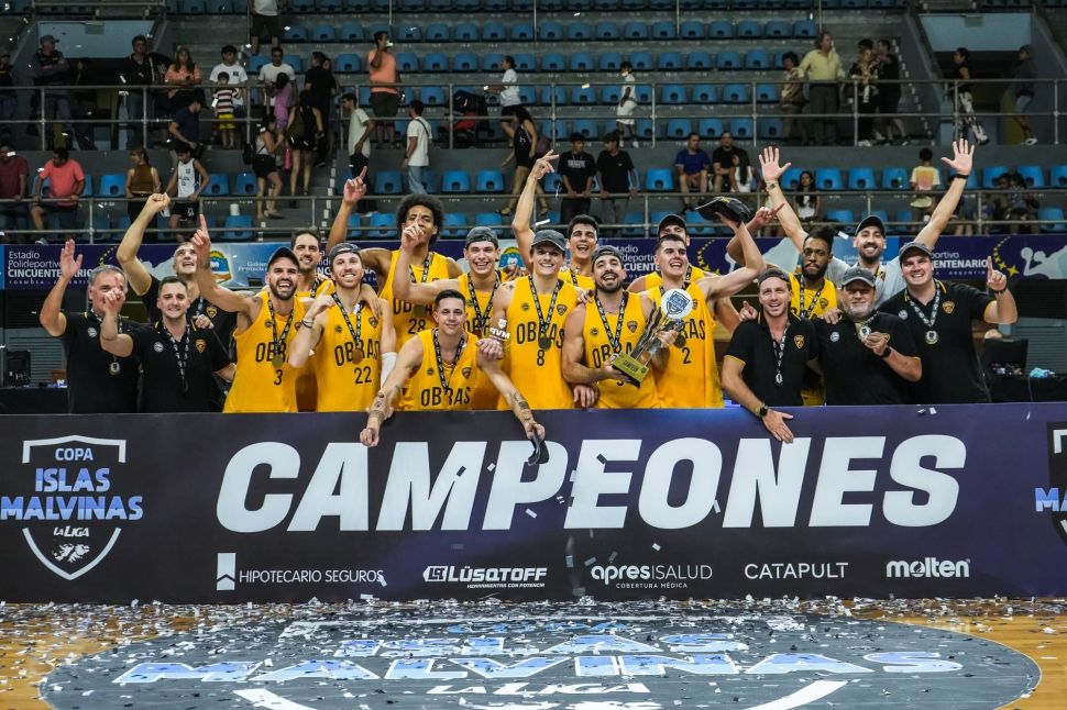 Copa Islas Malvinas: Obras Basket se consagró campeón
