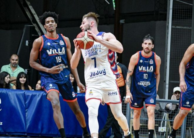 Jujuy Básquet ganó en Resistencia y quedó match-point