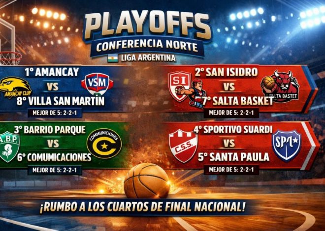 La zona norte definió sus cuartos de final