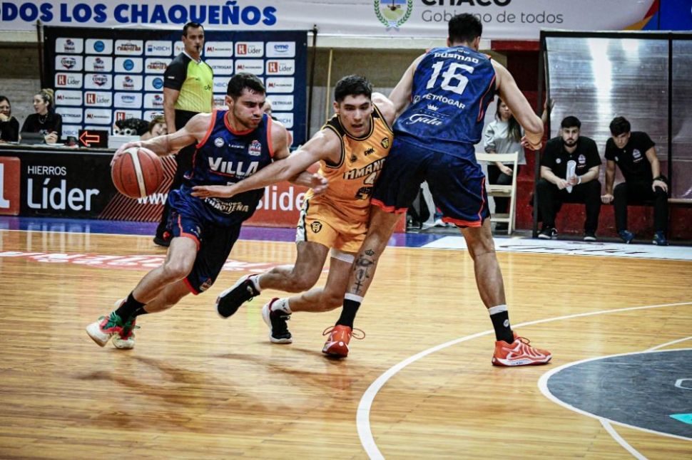 Villa San Martín se puso match-point
