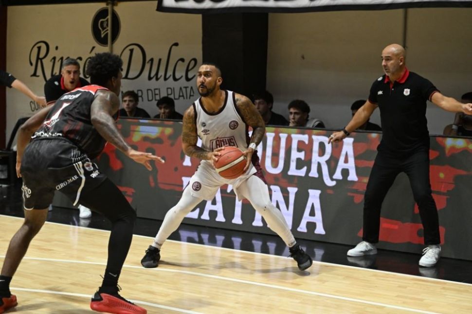 Lanús piso fuerte en Mar del Plata y barrió la serie