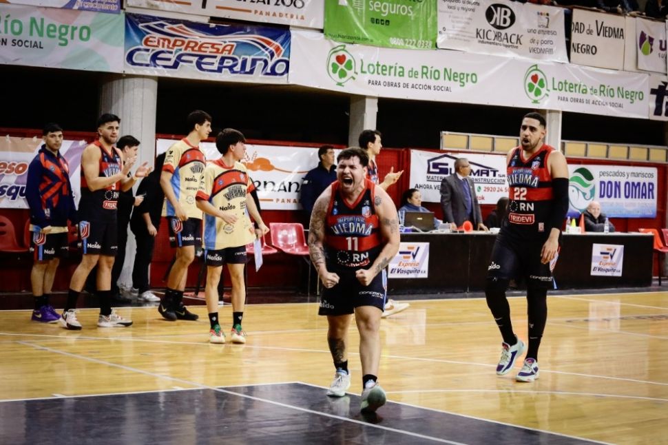 Depo Viedma ganó un partidazo y forzó un quinto juego